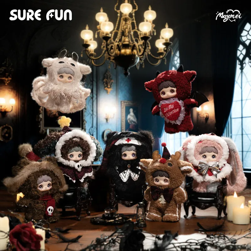 

Maymei Authentic Winter Plush Doll Figurine - Strange Cute Blind Box Collectible Toy Ideal Christmas Birthday Gift For Women