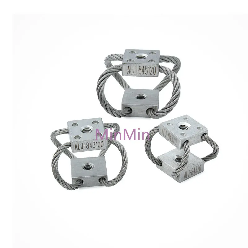 ALJ-84 Wire Rope Vibration Isolator Shock Absorber for Car Vehicle Marine Boat UAV Drone Gimbal Camera Precision Instrument