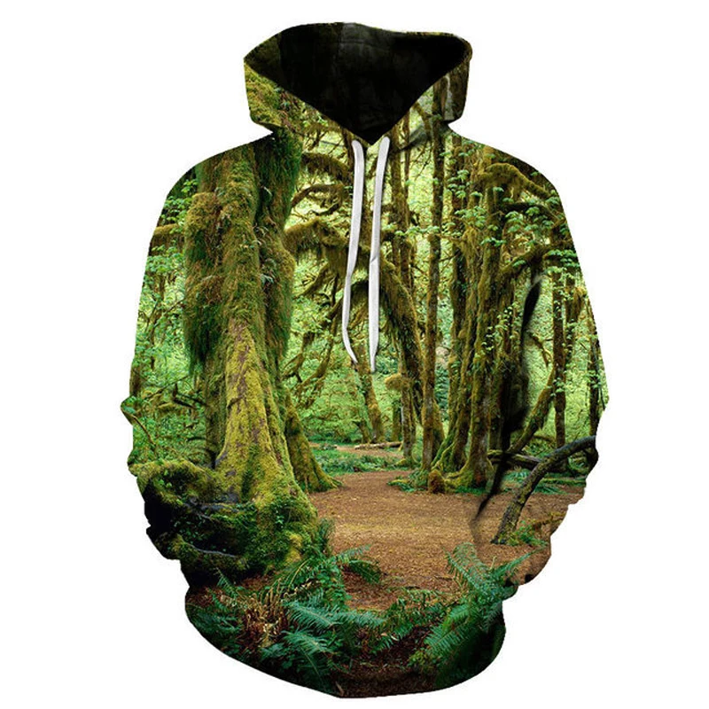 Natural Scenery Fashion Style 3D Printed Hoodies Unisex Pullovers Hoodie Casual Sweatshirts Street Top Tracksuit
