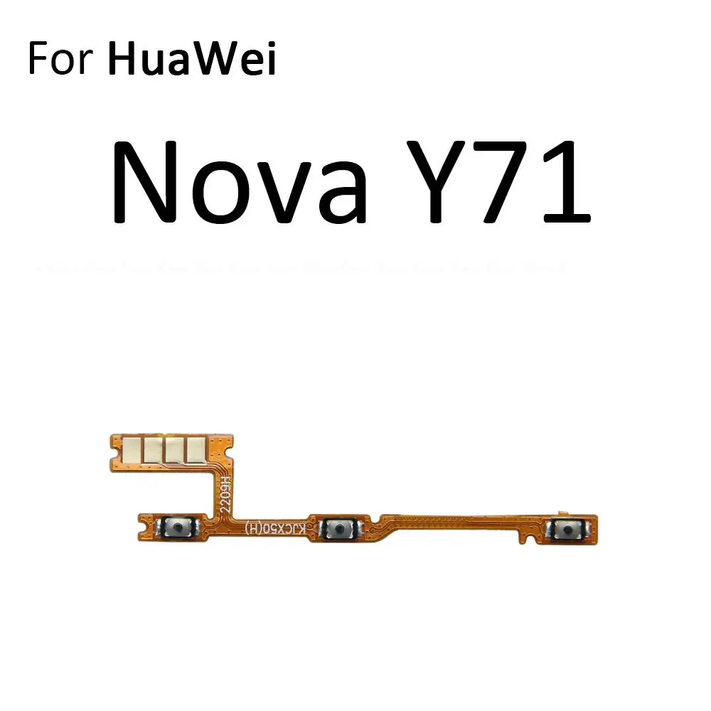 Power ON OFF Mute Switch Control Key Volume Button Flex Cable For HuaWei Nova 10 10z 9 8i Y61 Y70 Y71 Y90 Pro Plus SE