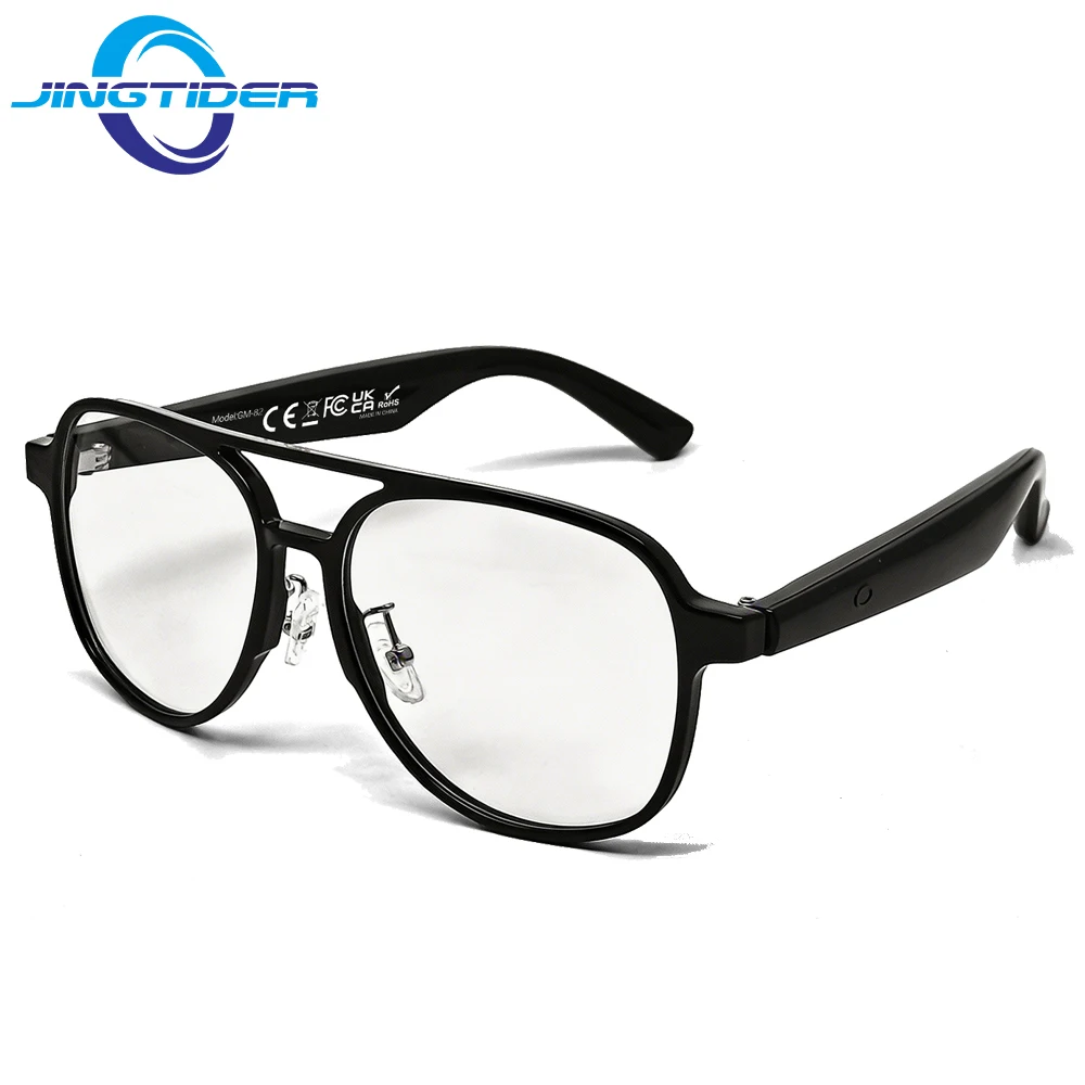 GM82 GM82 Smart Audio Glasses Bluetooth 5.4 Open Ear Headphones AI Real-time Translate Touch Control UV400 Anti Blue Light Sunglasses - Aliexpress Deal