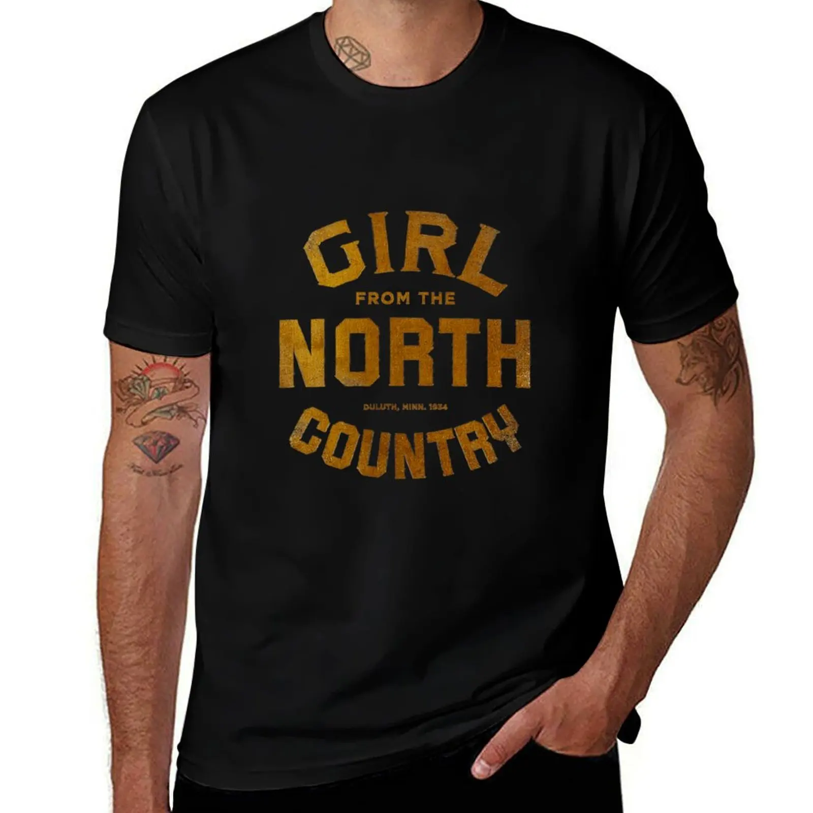 

girl from the north country musical T-Shirt mens graphic t shirts t shirt for man 100 percent cotton T-Shirt
