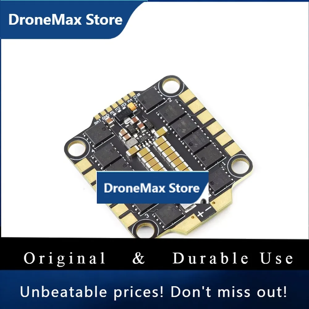DroMaHGLRC 60A 6S V1 4-in-1 ESC BLHELI_S DShot600/300/150 2S-6S Firmware Q-H-40 For RC FPV Racing Freestyle Mark4 7/10 Inch