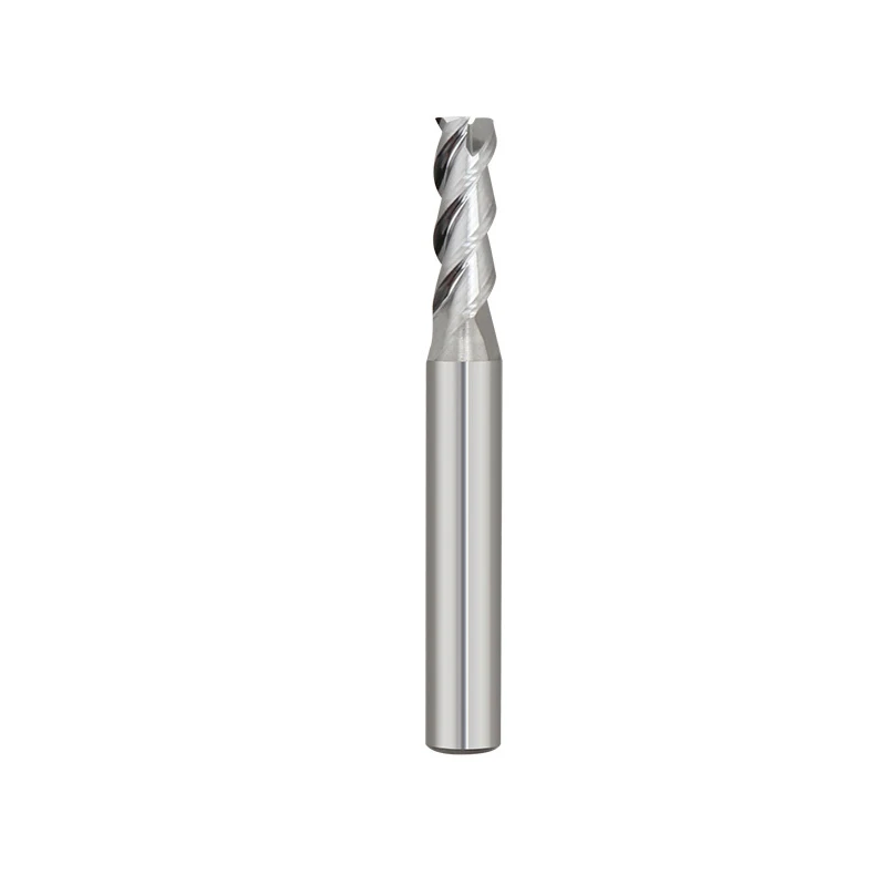 HRC50 3ขลุ่ยคาร์ไบด์End MillอลูมิเนียมCNC Milling Cutterทังสเตนคาร์ไบด์เครื่องตัดมิลลิ่งสำหรับAL EndMillS1SET