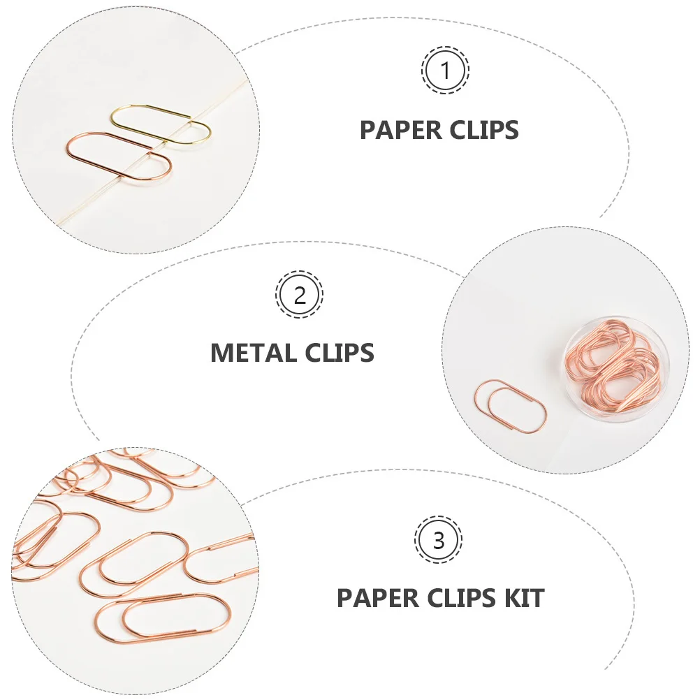 20 قطعة من مشابك الورق المعدنية الملونة الناعمة لمكتب المدرسة والمنزل ومستلزمات تنظيم المستندات ومجموعة مشابك
