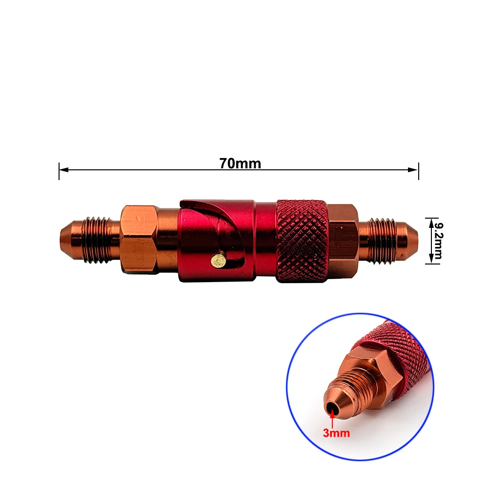 Alconstar-الألومنيوم AN-3 AN3 دراجة نارية خط الفرامل خرطوم السائل الإفراج السريع ربط تركيب طقم محوّل لهوندا لياماها