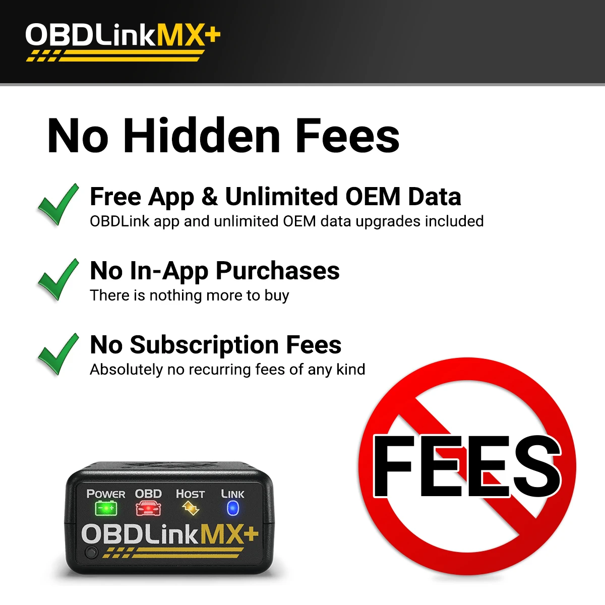 Рисунок 4 - Диагностический сканер OBDLink MX PLUS
