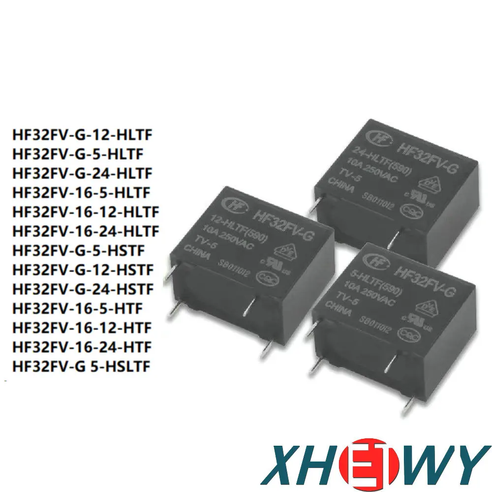 HF32FV-G 5V 12V 24V Relay HF32FV-G-12-HLTF HF32FV-16-5-HLTF HF32FV-16-24-HLTF HF32FV-G-12-HSTF HF32FV-16-12-HTF HF32FV-G 5-HSLTF