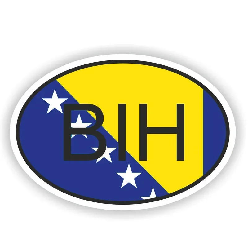 

Interesting BIH BOSNIA COUNTRY Car Sticker Accessories Car Styling Decal Vinyl Cover Scratches Waterproof PVC