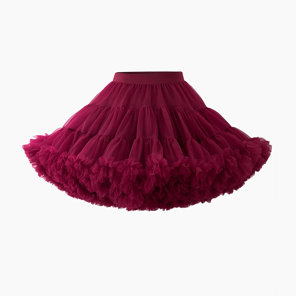 Summer Women Tutu Skirt Puffy Mesh Mini Skirt Layered Cake Skirt Ballet Style Party Skirt Hot Sale