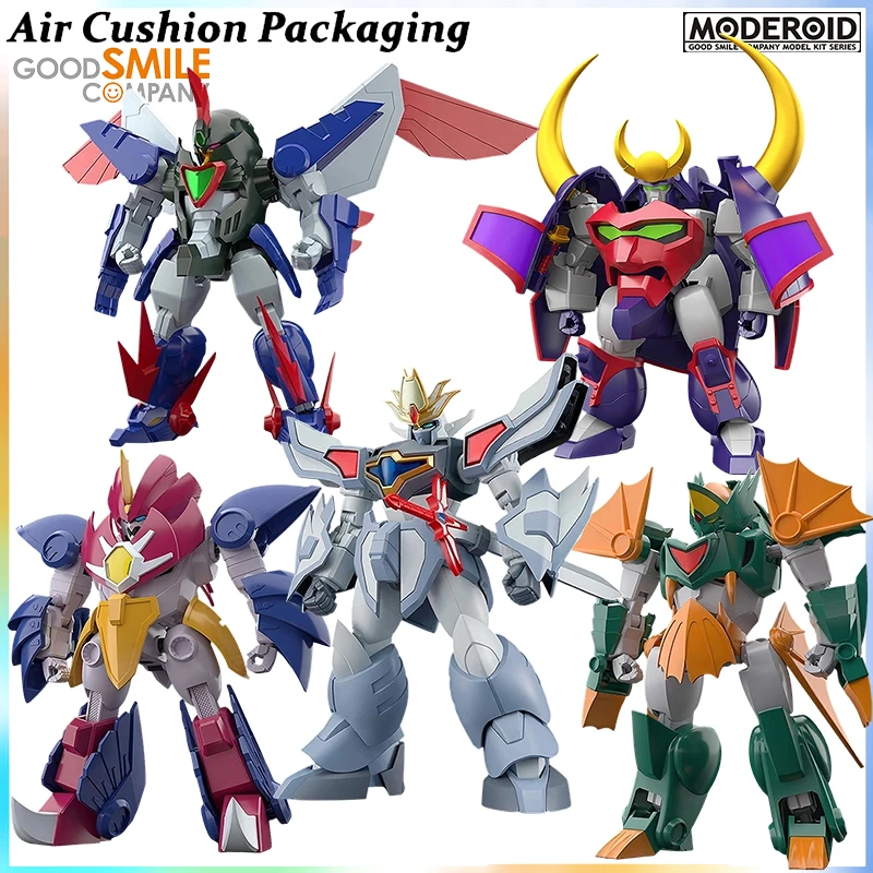

GSC Genuine MODEROID Serie Magical King Musha Metal Freeze King Harbizan Dark Zunbolt Ultimate Granzort Action Figures Model Toy