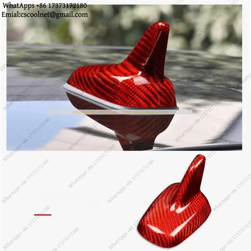 k06 For Volkswagen Golf 7 Passat Sagitar Touran Tiguan Lavida Real Hard Carbon Fiber Shark Fin Antenna Cover - view 4