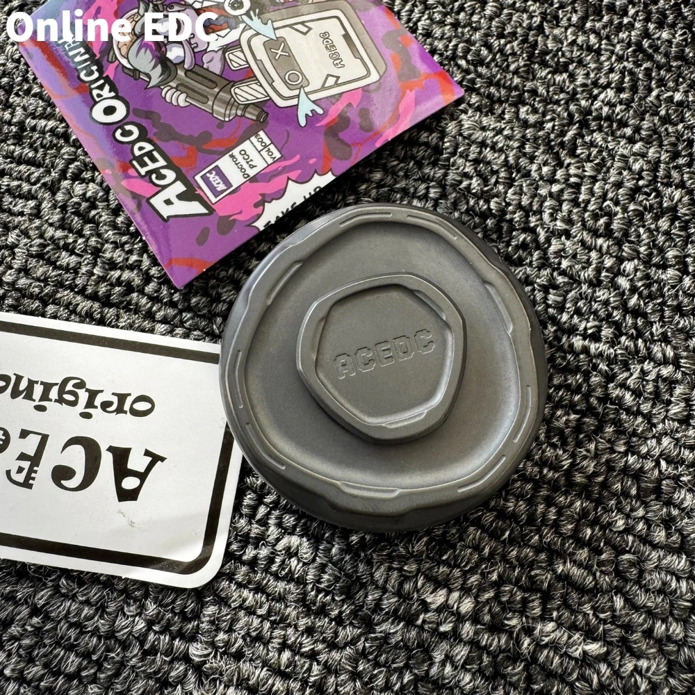 Gebrauchte ACEdc Original Zirkonium Mechanische Haptische Münze & Fidget Spinner Metall Fidget Slider Büro Spielzeug Dekompression Spielzeug