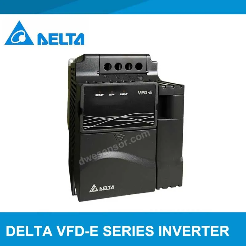 ORIGINAL DELTA  VFD002E21T VFD004E21T VFD007E21T VFD015E21A VFD022E21A VFD004E43T VFD007E43T VFD015E43T VFD-E SERIES INVERTER