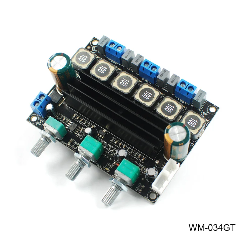 

TPA3116D2 Мощный HIFI Digital 2.1 Плата усилителя сабвуфера Готовая плата 10-25 В
