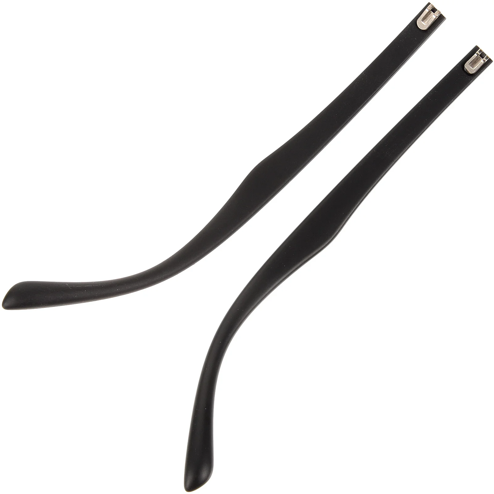 

1Pair Universal Glasses Replacement Temple Silicone Titanium Eyeglass Arms High Durability Lightweight Strong Flexibility