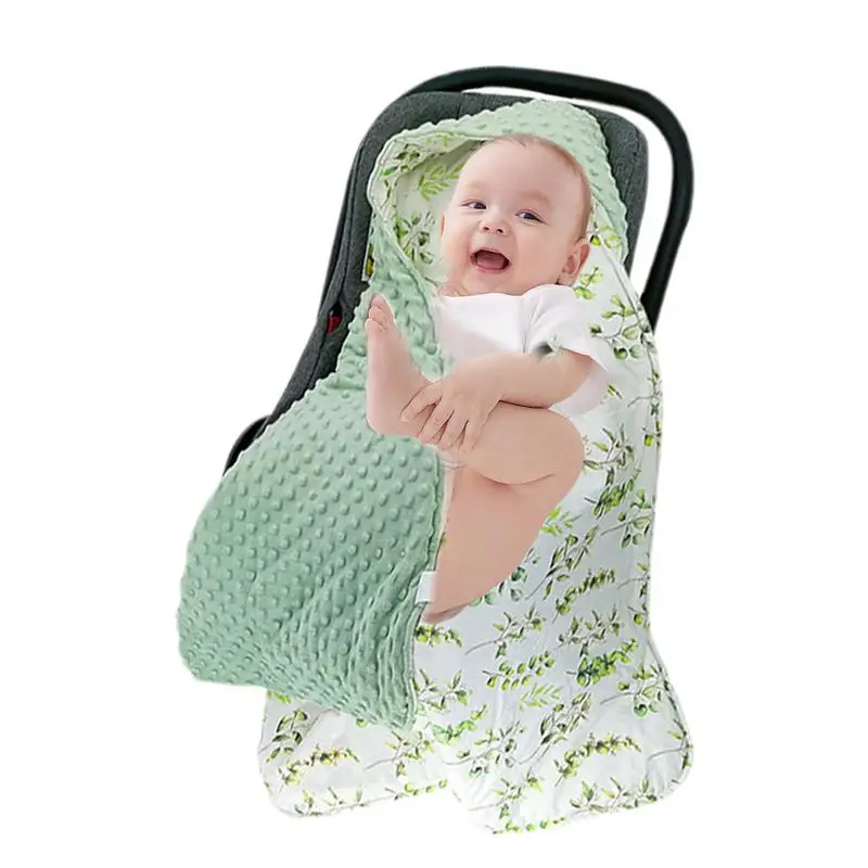 Toddler Car Seat Blanket Car Seat Blanket Stroller Swaddling Blanket Soft Car Seat Blanket Swaddle Wrap Blanket for Toddler