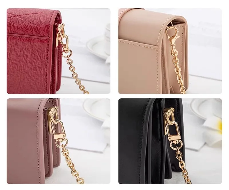 Bag Chain Transformation Shoulder Strap Cross-body Chain Backpack Replacement Metal Bag Strap Bag Accessories 100cm 110cm 120cm