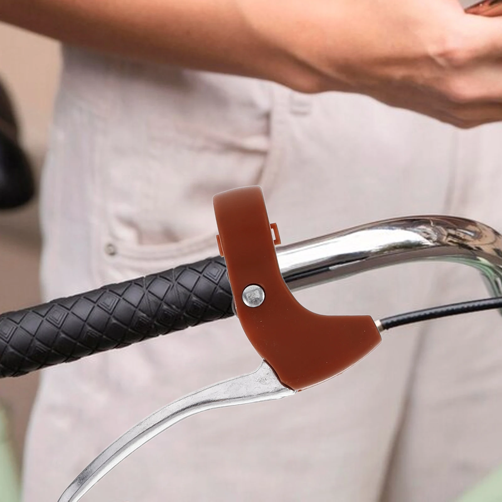 

2pcs Bicycle Levers Bike Brake Handle Set Aluminum Alloy For Safe Braking Bike Brake Lever Replacement Cycling