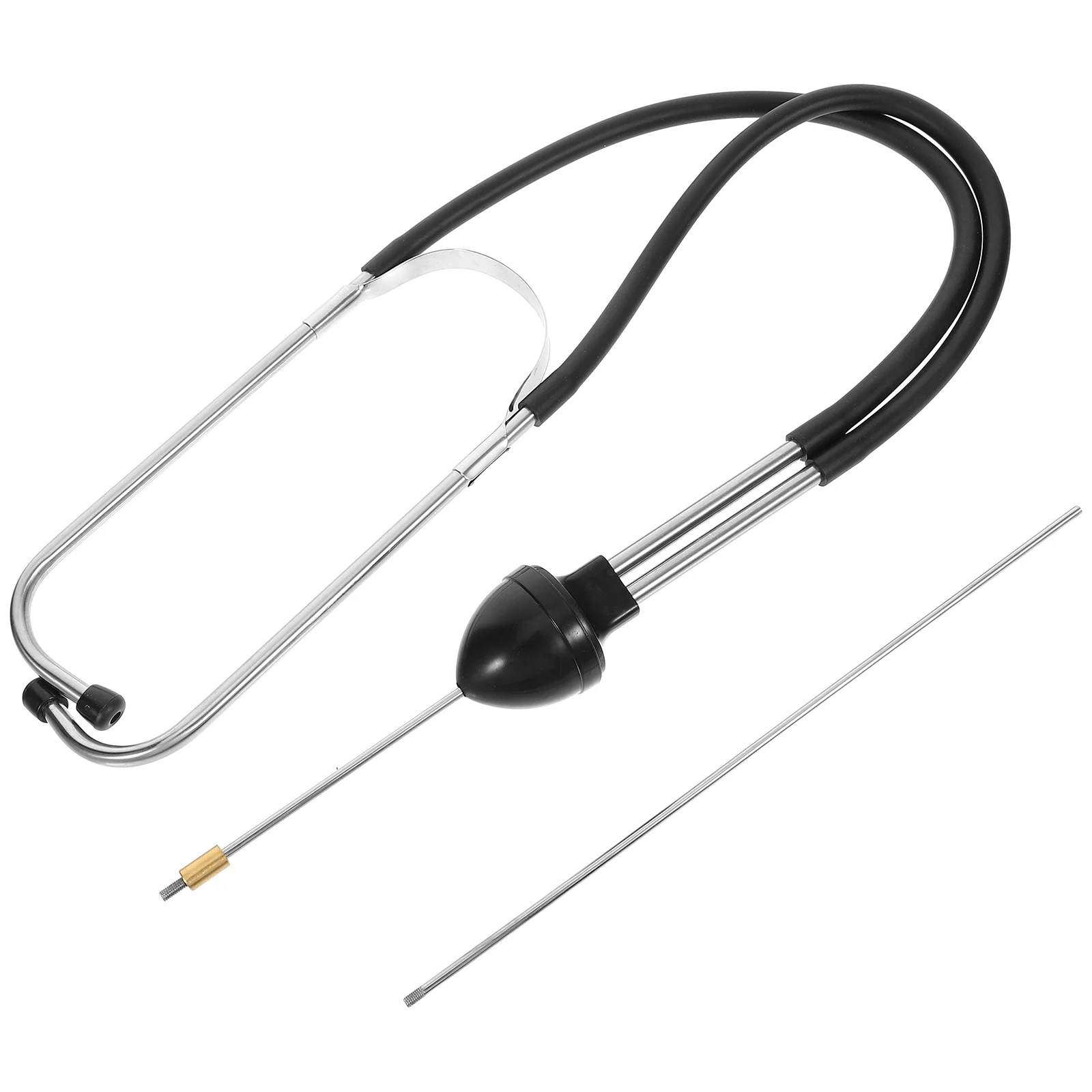 

1Set Car Cylinder Stethoscope High-Quality Carbon Steel Engine Block Diagnostic Tool Auto Noise Detection Device for Motor