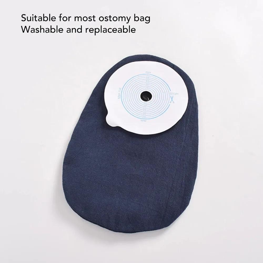 

Waterproof Ostomy Bag Cover Soft Cotton Breathable Patient Eldely Ostomy Pouch Cover Washable Reusable Portable Home Cove Pouche