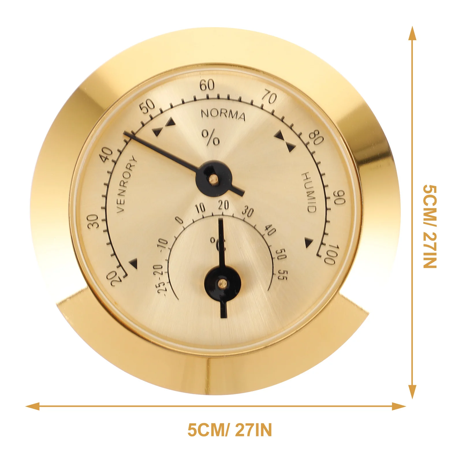 

Violin Hygrometer ABS Zinc Alloy Durable Instrument Care Thermometer Violin Guitar Moisture Monitor Guitar Hygrometer