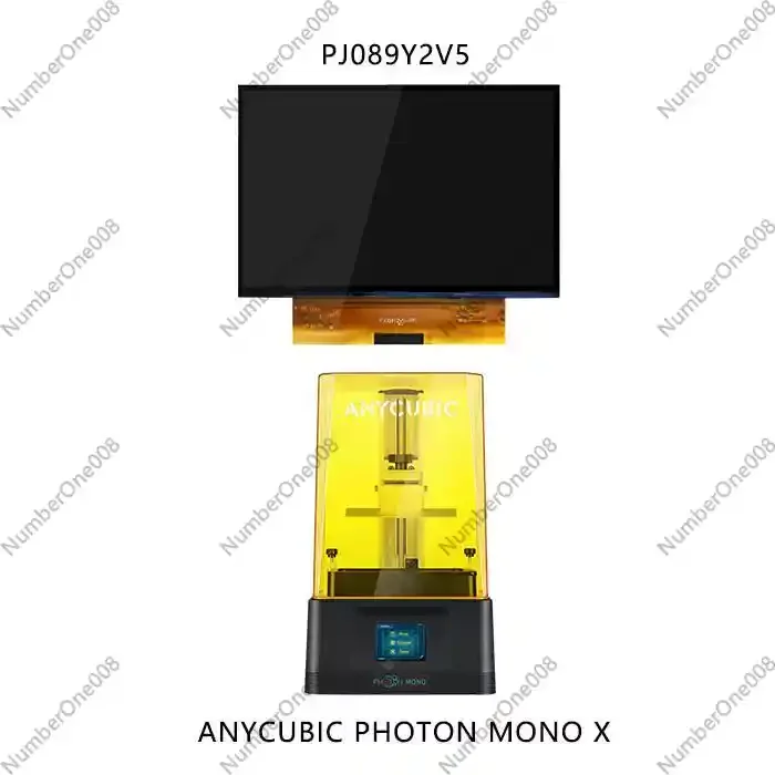 8.9 Inch 4K Monochrome LCD Screen PJ089Y2V5 3840x2400 Replacement Part for Resin 3D Printer
