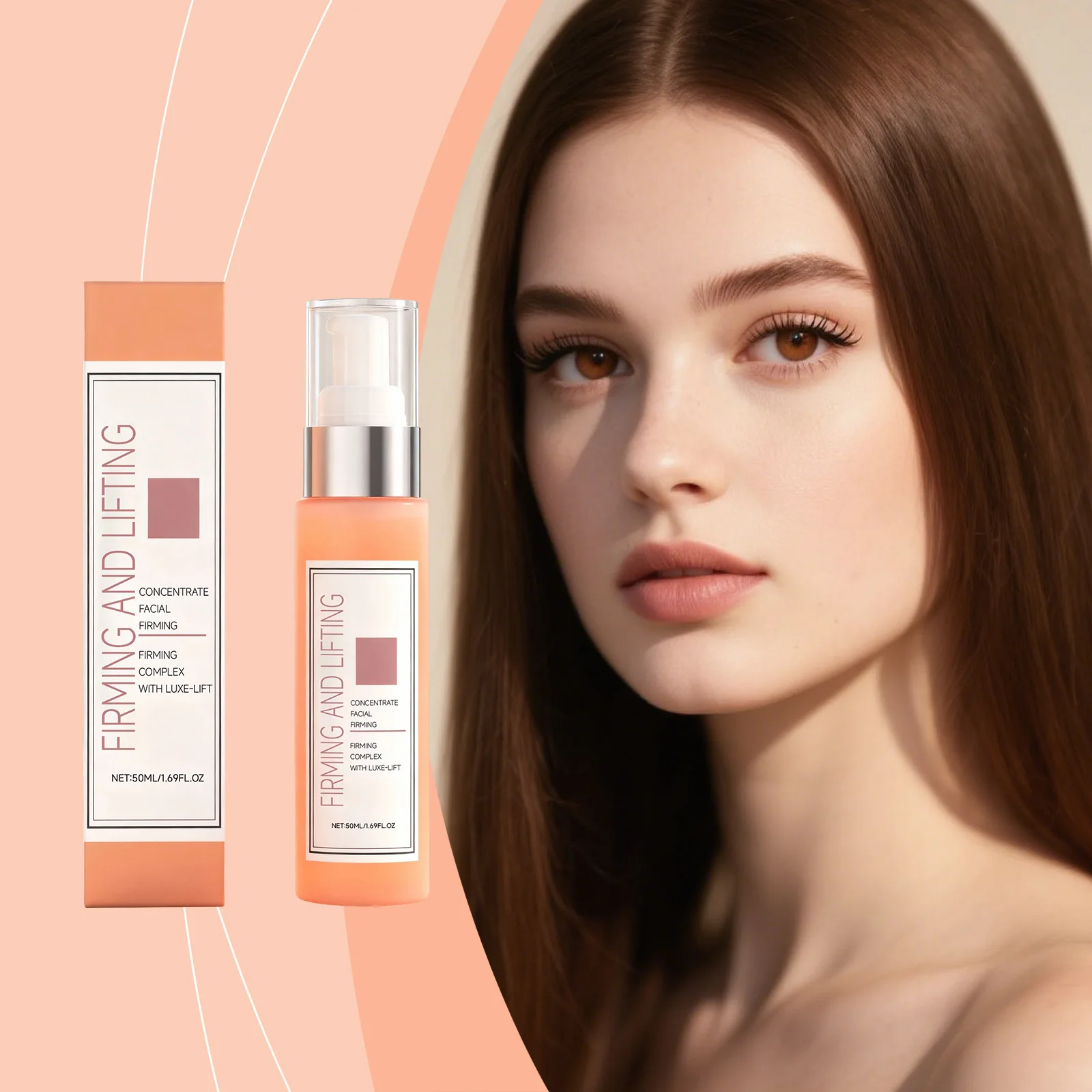 

Instant Face Lift Serum Nicotinamide Skin Tightening Smooth Fine Lines Pores Deep Wrinkles Repair Anti-Aging Hydrating Essence