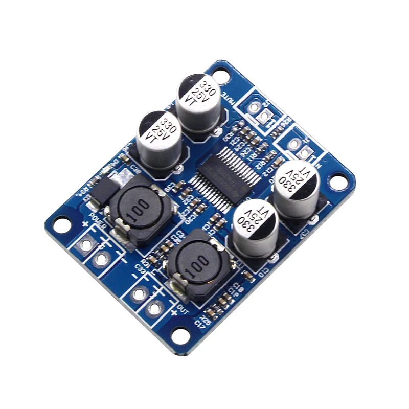 1Pcs TZT DC 12V-24V TPA3118 60W Mono Digital Audio Power Amplifier 1X60W Board Amp Module PBTL Digital Audio Amplifier Module