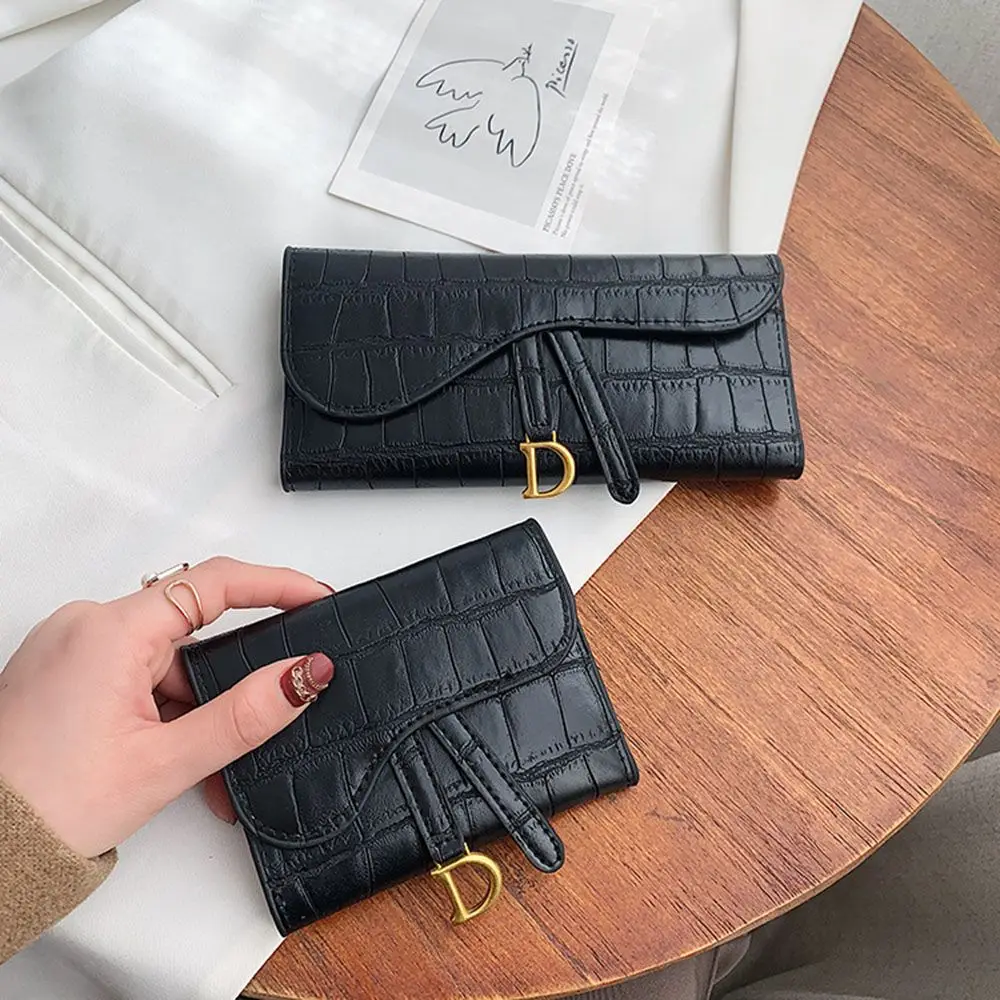 Fashion Luxury Mini Coin Purse Multi-functional PU Leather Wallet Money Bag Short Small Multi-Card Women Clutch Card Holder