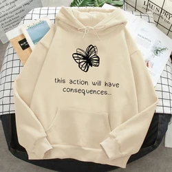 Leben ist seltsam Hoodies Frauen kawaii japanische Fleece Sweatshirts zieht weibliche Streetwear zieht