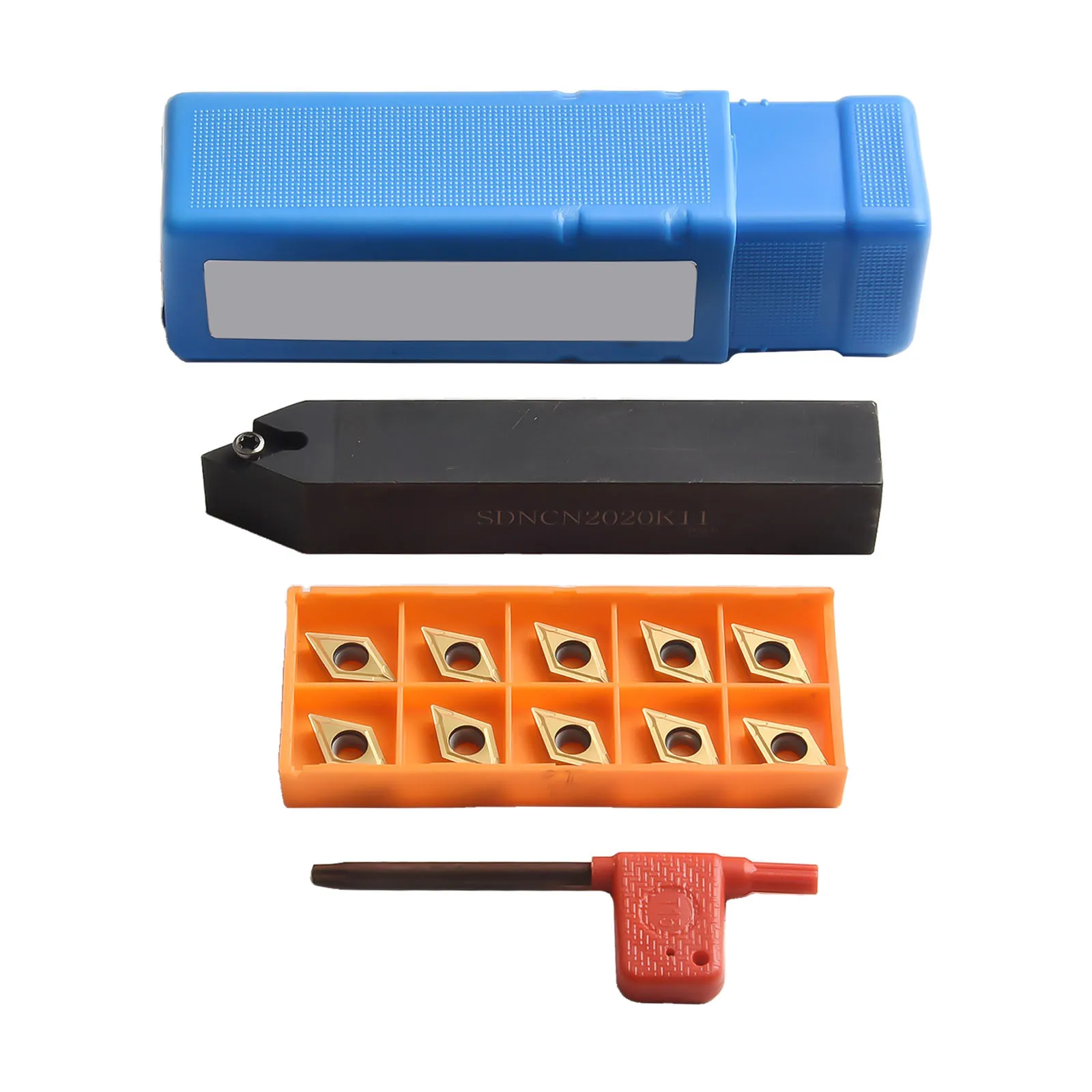 

Сменные вставки SDNCN2020K11 Кронштейн DCMT11T304 Вставка DCMT32.51 Внешний токарный станок SDNCN2020K11 Ключ T15 20 мм