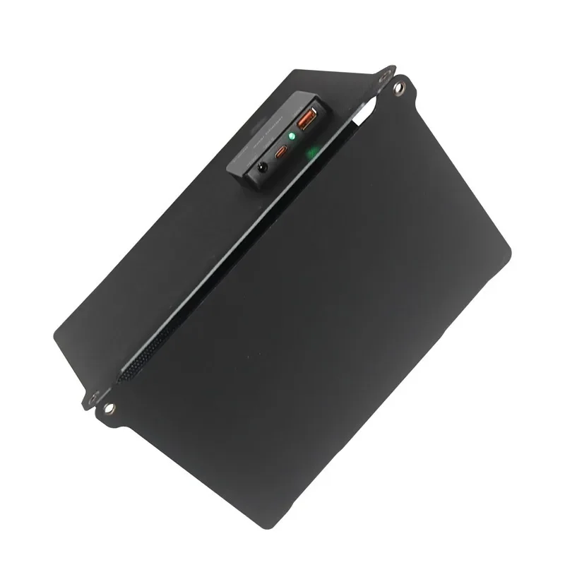 100 واط للطي ETFE لوحة طاقة شمسية USB/Type-C/DC واجهة الناتج الشمسية للطي شاحن قوة البنك للهاتف السفر في الهواء الطلق التخييم