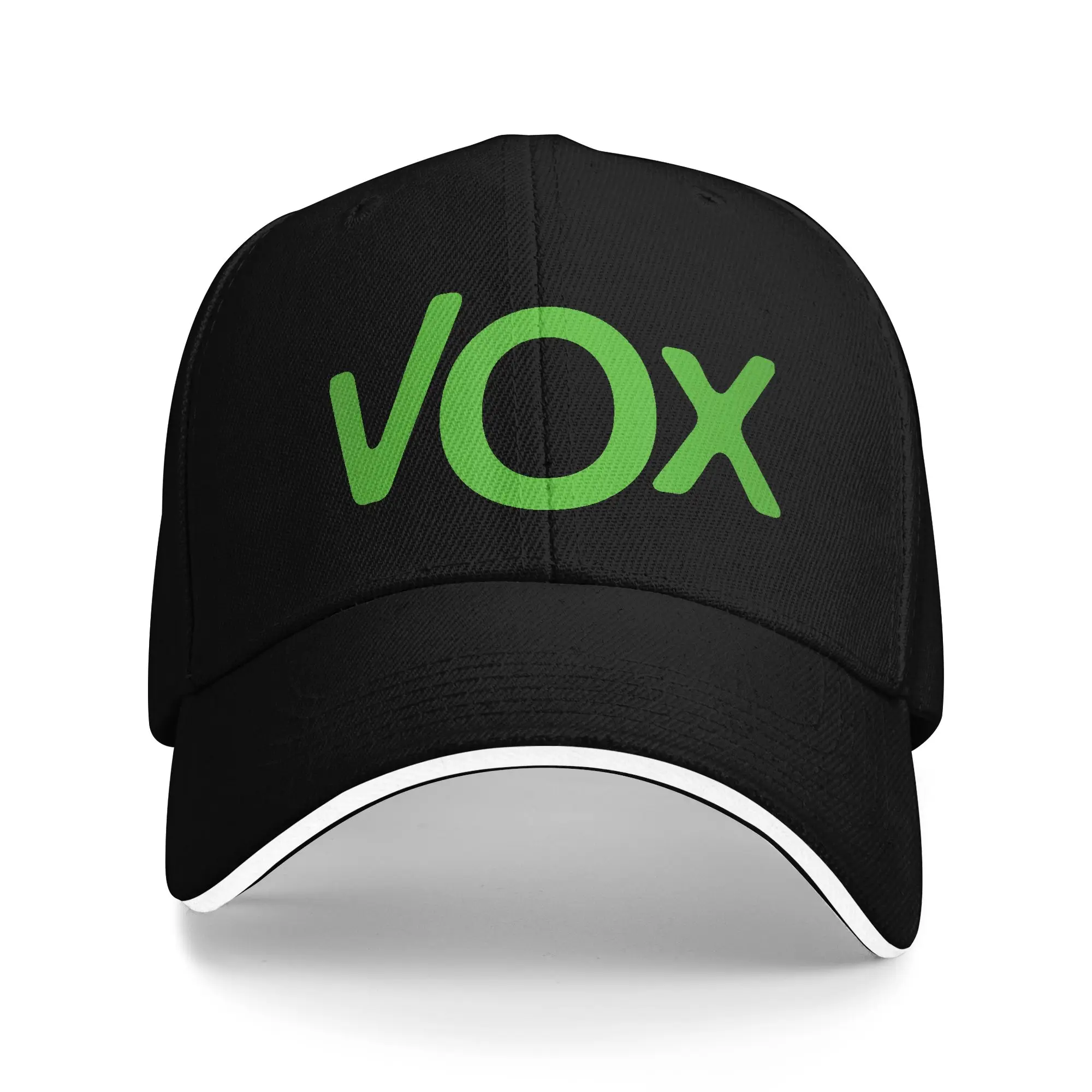 Gorra de béisbol con logo de España Vox, gorra de verano para hombre y mujer, gorras de hip hop personalizadas, gorra clásica de senderismo y pesca con cierre a presión, gran oferta