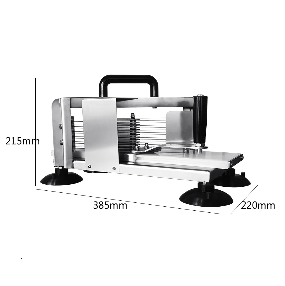 قطاعة طماطم فولاذية يدوية قطاعة خضروات ناعمة AY450 قطاعة طماطم خيار #5