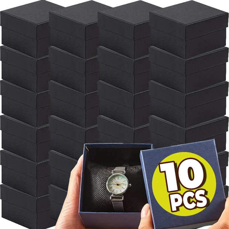 

1/10pcs Watch Storage Box Paper Single Watch Display Case Wristwatch Watch Holder Travel Jewelry Watches Organizer For Men Gift