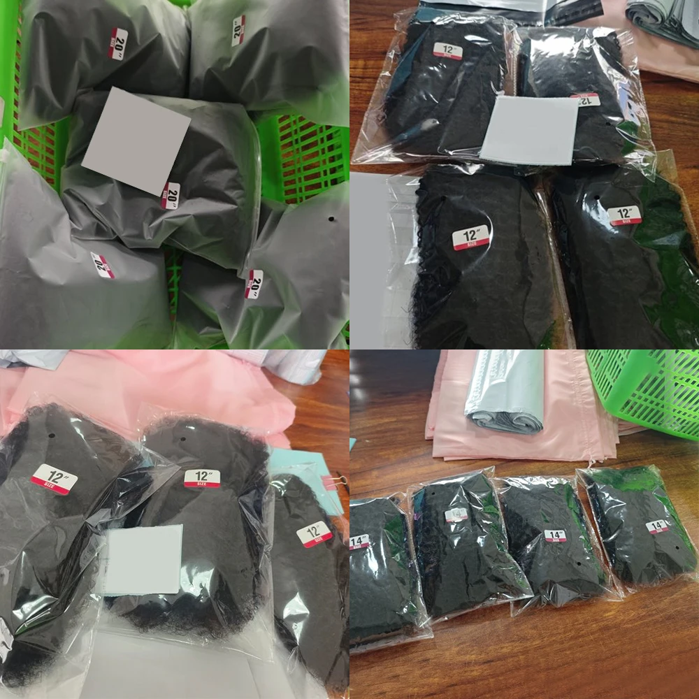 50gram Bulk Hair No Attachment Afro Kinky Curly 100% Human Hair Bulk For Crochet Braid Hair Dreadlock Hair Extension