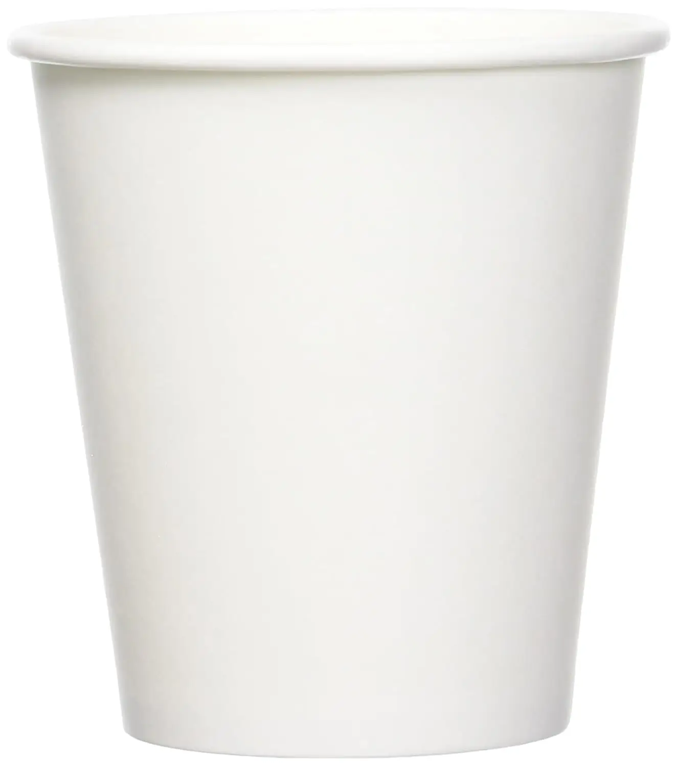

Disposable Paper Coffee Cups, 10oz White, 1000 Count for Hot and Cold Drinks