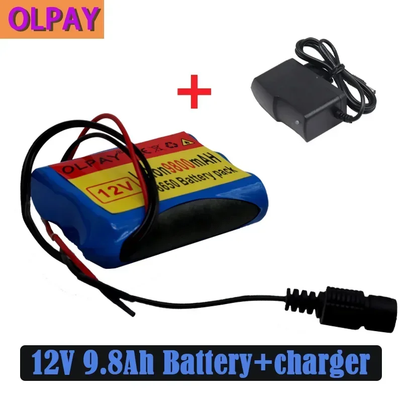 

Batterie Au Lithium 3S1P 12V 9800mAh 18650 Rechargeable, Avec Chargeur