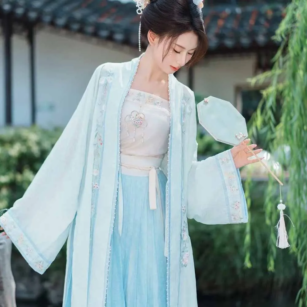 women-song-dynasty-hanfu-set-light-blue-embroidered-chiffon-hanfu-with-camisole-skirt-traditional-chinese-hanfu-dress