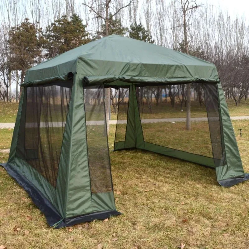 

Rainproof Mosquito-proof Park Tents Enlarged Thickened Multifunctional Outdoor Tents Relaxing Sandbeach Camping Furnishings