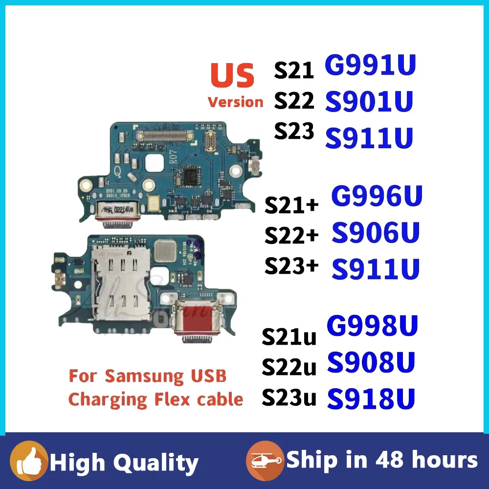 

Usb Dock Charger Port for Samsung Galaxy G990 G991 G996 G998 S901 S906 S908 B N U S21 S22 Plus Ultra FeCharging Board Flex