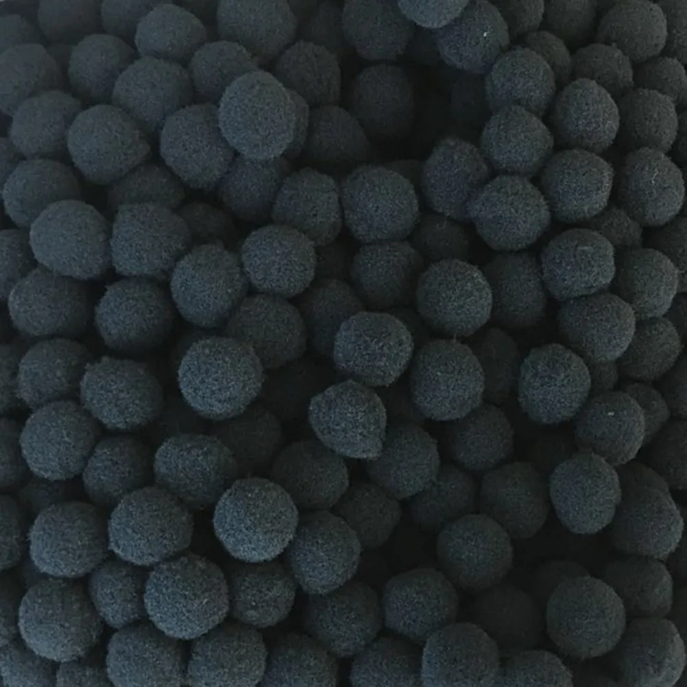 

100Pcs Colorful Cotton Ball Necklace Aromatherapy Diffuser Locket Pendant for Childrens Art Projects Family Bonding Craft