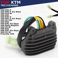Regulador de voltaje rectificador de motocicleta para KTM 250 Freeride 350 450 500 EXC-F XCF-W EXC seis días XC-FW réplica de rally 78111034000