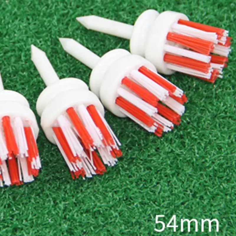 Golf Tees Brush Durable And Stable Tees Professional  Golf Tees Reduces Friction & ABSNylon Tees