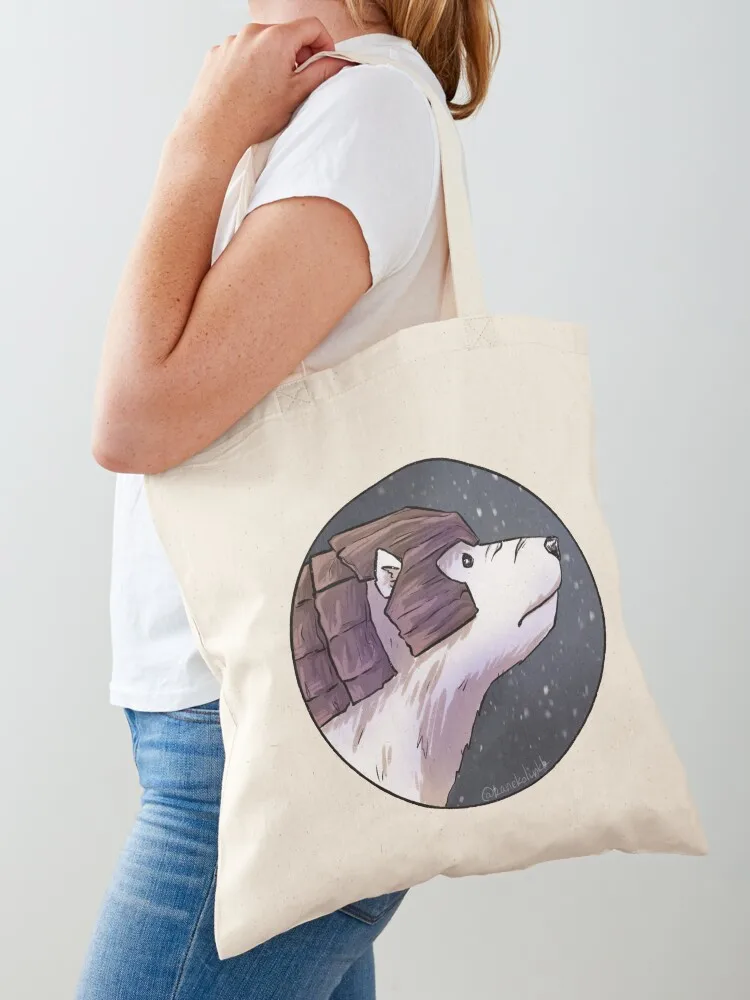 Iorek Byrnison - His Dark Materials Tote Bag Customizable tote bag canvas tote bags shopping bags foldable