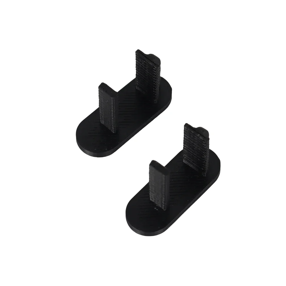 2PCS Black Plastic Car Parcel Shelf Clip Durable Trunk Partition Clamp for Ford Fiesta Mk8 2017-Forwards Car Accessory