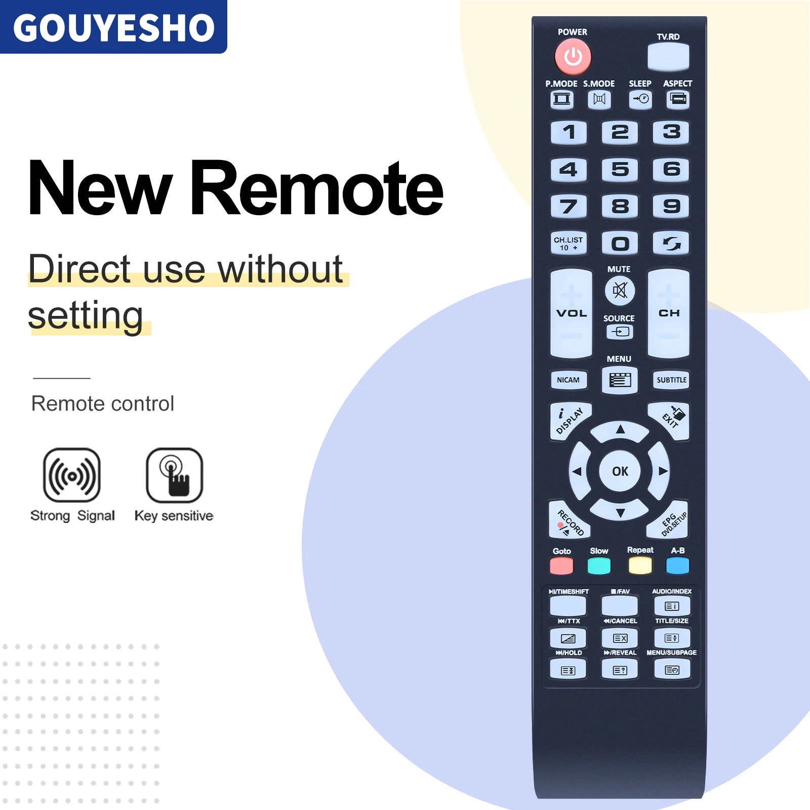

Новый пульт дистанционного управления для телевизора SEIKI 845-049-60B01 SE39UY01UK, SE50UY01UK, SE55UY01UK SE22FR01