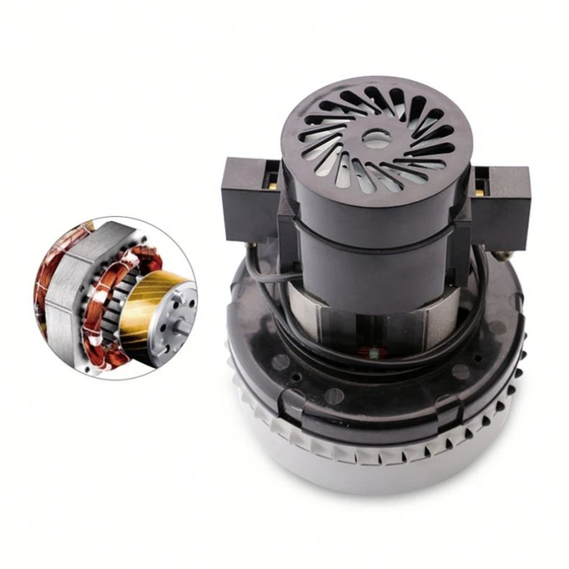 Side-tube vacuum cleaner motor for Suction machine 117123-00    230V    1500W    5.7*8.04-3.60