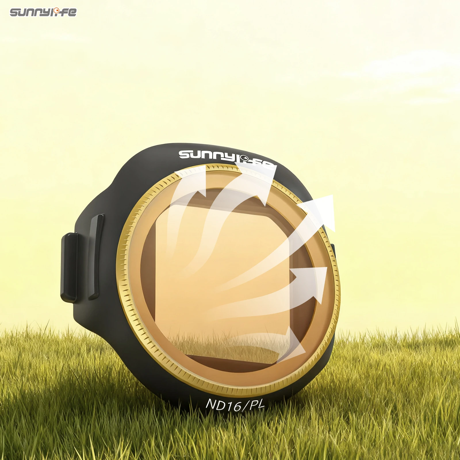 عدسة Sunnylife لمرشحات Mini 5 Pro ND CPL 4/8/16/32 /64 مرشحات الكاميرا لـ DJI Mini 5 Pro مرشح زجاجي عدسة ملحقات طائرة بدون طيار
